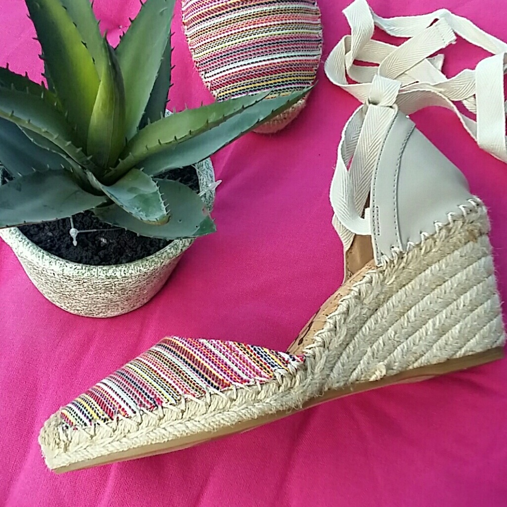 Sam Edelman Mexico Fiesta Espadrilles Wedges - Picture 3 of 8
